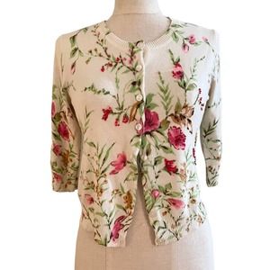 Floral cardigan